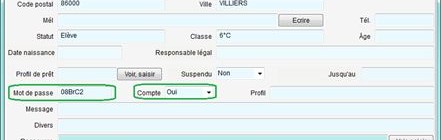 La gestion des comptes lecteurs dans BCDI(sans interconnexion côté e-sidoc)