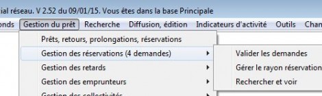 La validation des demandes de réservation dans BCDI