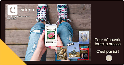 Présentation Genially Cafeyn Lycée